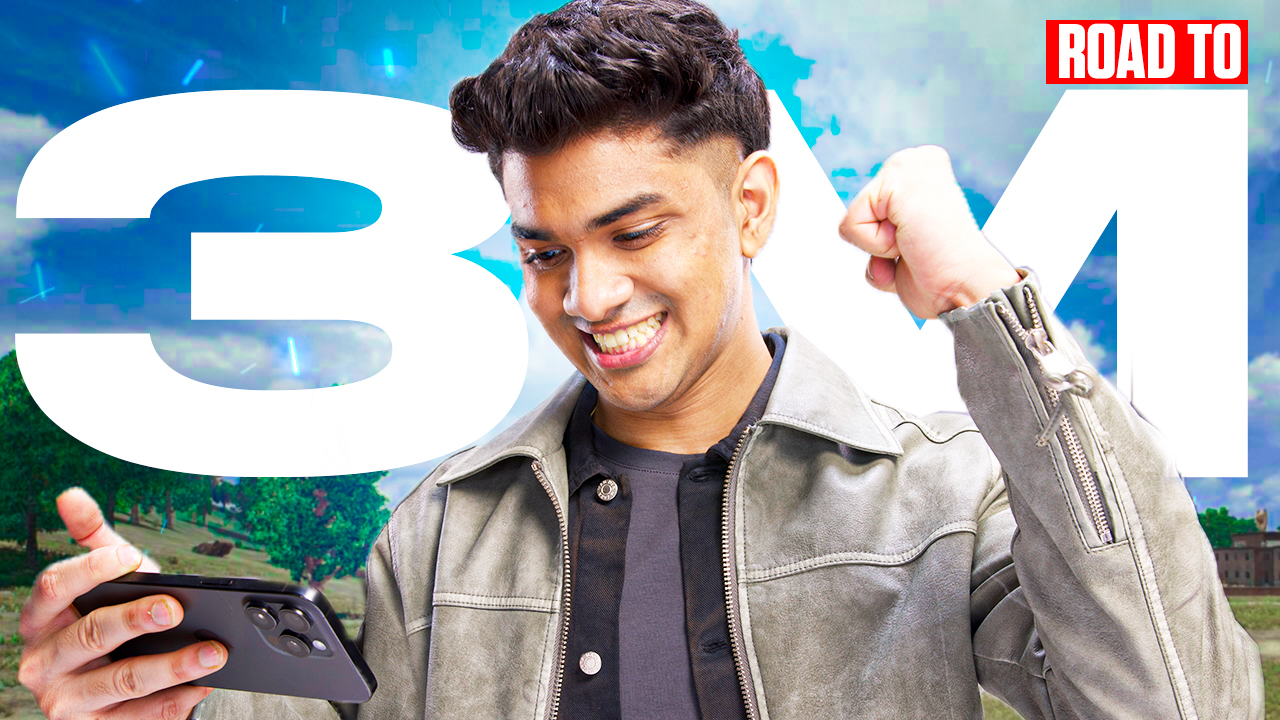 YouTube thumbnail — Rega Road to 3M subscribers